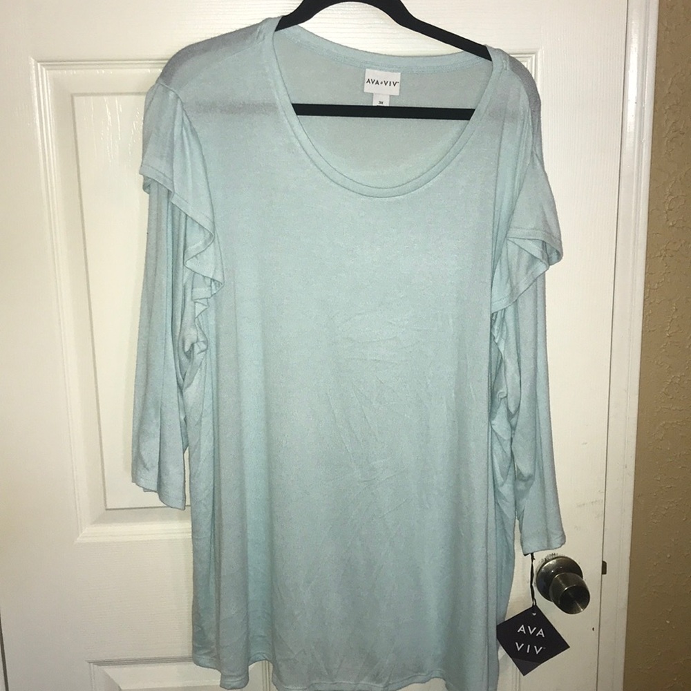 Ava & Viv - Brand new quarter sleeve blouse